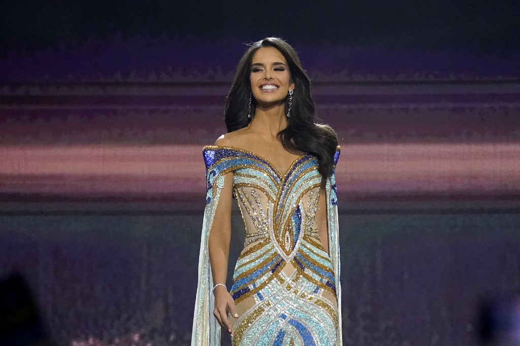 Miss Venezuela, Amanda Dudamel. Foto: TIMOTHY A. CLARY / AFP