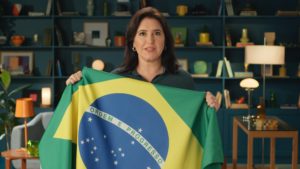 Ministra de Planificación y Presupuesto de Brasil, Simone Tebet. Foto: Twitter @simonetebetbr.