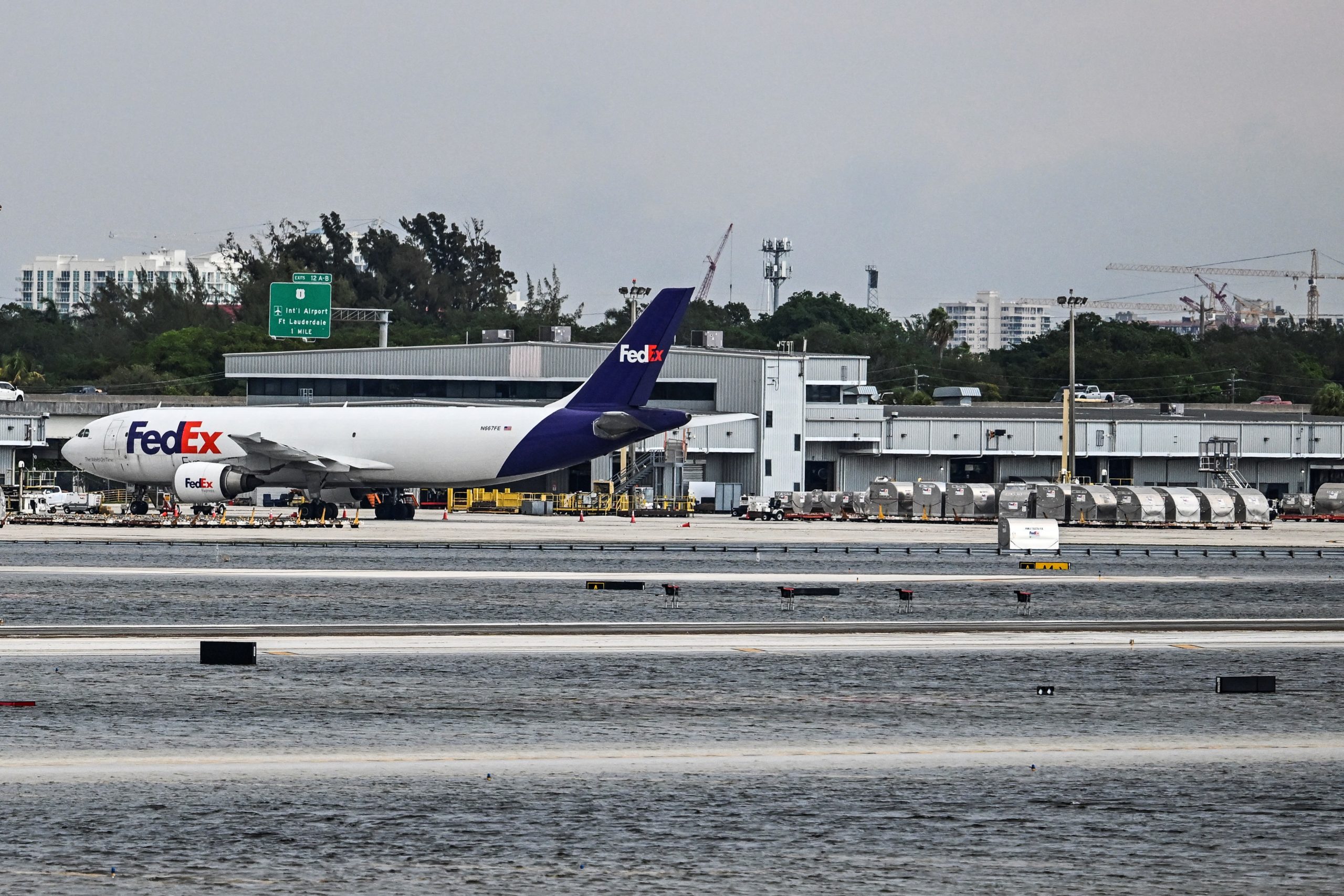 Aeropuerto de Fort Lauderdale-Hollywood en Florida, EE. UU. Foto: CHANDAN KHANNA / AFP
