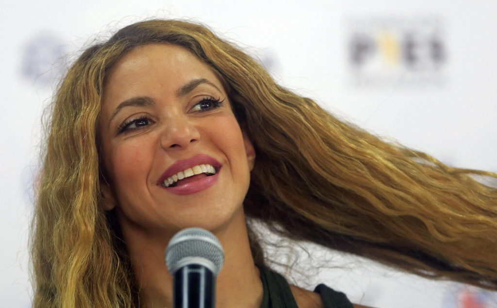 Shakira, artista colombiana. Foto: EFE / Ricardo Maldonado Rozo.