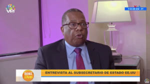 Subsecretario de Estado de EE. UU., Brian A. Nichols.
