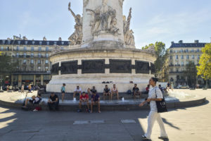 Ola de calor en Francia. Foto: EFE / Edgar Sapiña Manchado