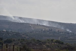 Frontera entre Israel y Líbano. Foto: EFE.