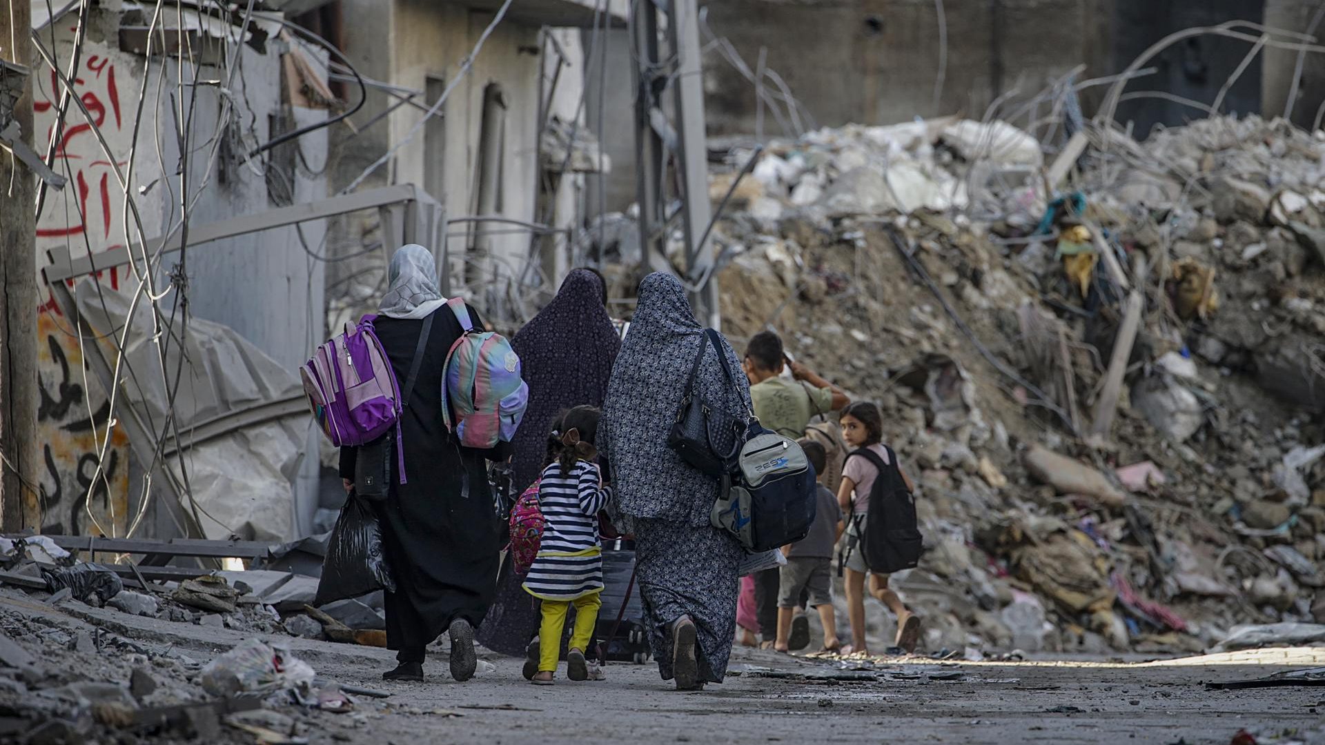 La población civil en Gaza ha sido la más afectada por los enfrentamientos entre fuerzas israelíes contra el grupo terrorista Hamás. Foto: EFE.