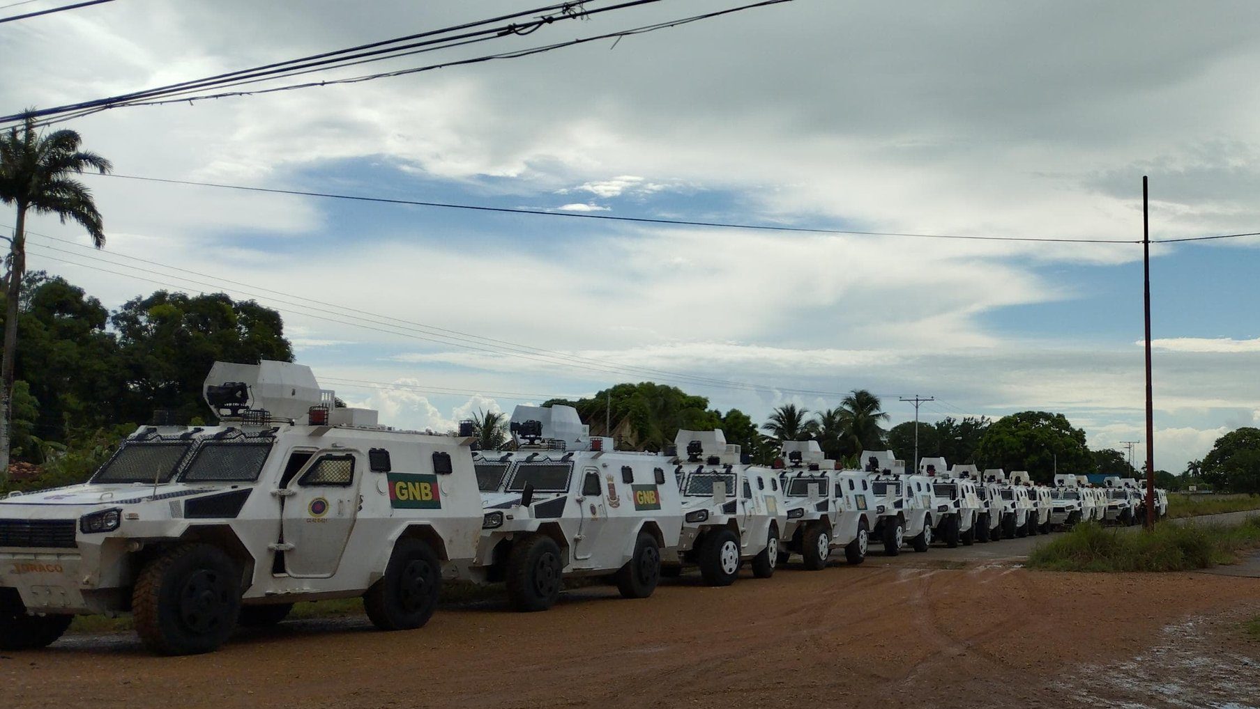 Toma de la cárcel La Pica en Monagas. Foto: Jefferson Civira.