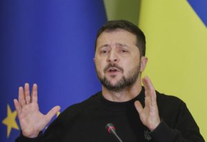 Presidente de Ucrania, Volodímir Zelensky. Foto: EFE.