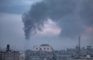 Ataque del Ejército de Israel en Gaza Foto: EFE.