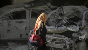 Población civil en Gaza es la más afectada por los combates entre Israel y Hamás. Foto: EFE.