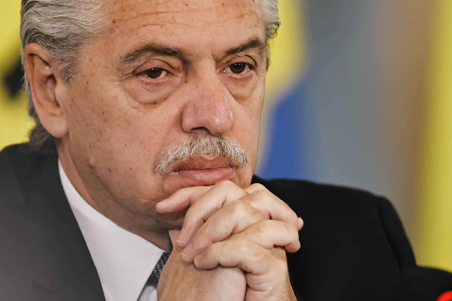 Expresidente de Argentina Alberto Fernández en la II Conferencia de América Latina y del Caribe en Buenos Aires (Argentina). Foto: EFE