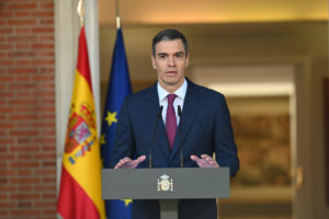 Pedro Sánchez, presidente del Gobierno de España. Foto: EFE.
