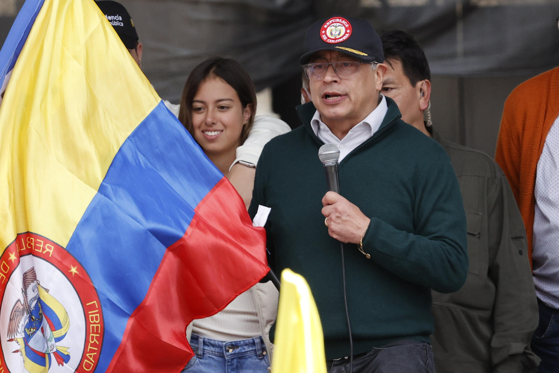 Gustavo Petro, presidente de Colombia. Foto: EFE.