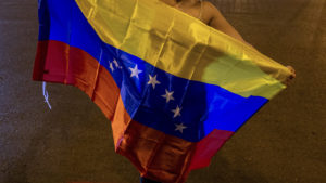 El pasado 07/08/2024 cientos de venezolanos manifestaron en Madrid, España. Foto: EFE.