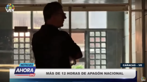 Crisis eléctrica en Venezuela.