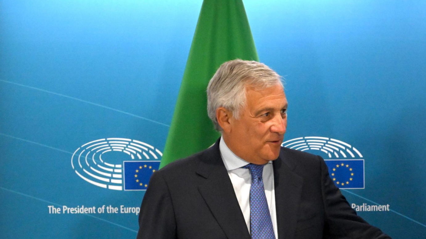 Antonio Tajani, ministro de Relaciones Exteriores de Italia. Foto: EFE.
