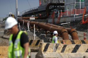 Panamá inicia trabajos para túnel por debajo del Canal de Panamá. Foto: EFE / Bienvenido Velasco