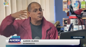 Aarón Olmos, economista venezolano.