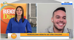 Wilker Smith, actor venezolano que triunfa en el cine chileno, conversó con Maryorie González en Buenos Días VPItv.