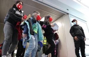 Venezolanos deportados de EE. UU. regresan a Venezuela. Foto: Ministerio de Interior.