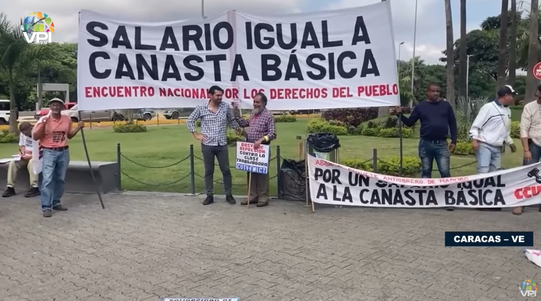 Protestas en Venezuela por el Día del Trabajador, 1ro de mayo de 2025.