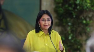 Delcy Rodríguez. Foto: PSUV.