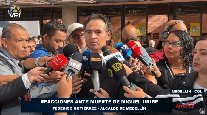 Fico Gutiérrez, alcalde de Medellín.